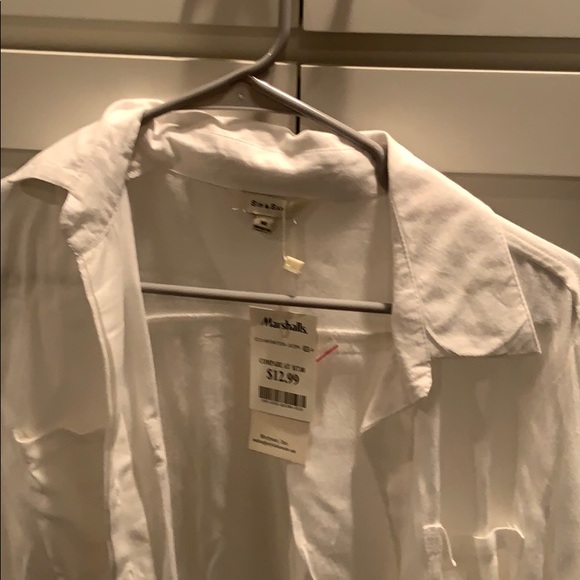 Soft white button down - Picture 3 of 3